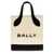 Bally 'Bar Mini Keep On' shopping bag White/Black