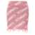 Vetements 'Iconic Lurex Monogram' skirt Pink