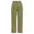 ETRO Cropped chino pants Green