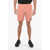 HARMONY Drawstring Waist Cotton Tennis Shorts Pink