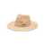 BORSALINO BORSALINO Australia straw wide-brim hat BEIGE