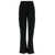 TWINSET Black Cargo Pants with Oval T Patch in Tech Fabric Woman BLACK