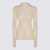 Burberry BURBERRY WHITE AND CREAM COTTON KNITWEAR CAMEO IP PTTN