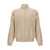 GCDS Gcds 'Linen Blend Logo Track' Sweatshirt Beige