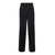 Liu Jo Black Palazzo Pants with Darts in Stretch Technical Fabric Woman BLACK