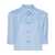 Marni MARNI cropped cotton shirt IRIS BLUE
