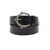 P.A.R.O.S.H. Black Belt with Circle Buckle in Leather Woman BLACK