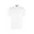 ZEGNA Zegna Short Sleeve Cotton Pique Polo Shirt WHITE