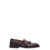 Doucal's DOUCAL'S HARLEY LEATHER LOAFERS BROWN