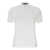 Dolce & Gabbana White Polo Shirt With Pleated Plastron In Cotton Blend Woman WHITE