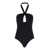 FEDERICA TOSI Black One-Piece Swimsuit in Polyamide Woman BLACK