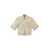 Brunello Cucinelli BRUNELLO CUCINELLI Ramage Print Linen Shirt with Shiny Tabs NATURAL