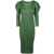 PLEATS PLEASE ISSEY MIYAKE PLEATS PLEASE ISSEY MIYAKE MONTHLY COLORS FEBRAURY LONG DRESS CLOTHING GREEN