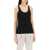 TOTÊME "Ribbed Jersey Tank Top With BLACK
