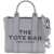 Marc Jacobs The Leather Mini Tote Bag WOLF GREY