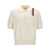 Thom Browne 'Jersey Stitch' polo shirt White
