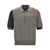 Thom Browne 'Fun Mix Jersey Stitch' polo shirt  Gray