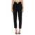 Moschino MOSCHINO PANTS WITH HEART APPLICATION BLACK
