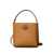Tory Burch Beige Handbag with Tonal Logo Detail in Grainy Leather Woman BEIGE