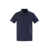 Fedeli FEDELI Cotton polo shirt with open collar BLUE