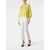 Kangra KANGRA CASHMERE V-neck sweater in silk and cashmere blend YELLOW