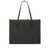 GIANNI CHIARINI GIANNI CHIARINI Marcella leather shopping bag with contrasting trim BLACK