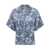 Kenzo KENZO Flower Camo Pattern Shirt BLUE