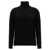 Michael Kors Michael Kors Logo Buttons Turtleneck Sweater Black