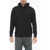 Woolrich Solid Color Hoodie With Patch Pocket Black