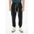 Woolrich Brushed Cotton Joggers With 3 Pockets Black