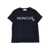 Moncler Logo embroidery t-shirt Blue