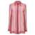 Alberta Ferretti Sheer silk shirt Pink