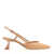 NINALILOU Slingback Vernice Nude Tacco 50 Mm Beige