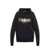 Balmain Balmain Logo Hooded Sweatshirt Black