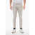 Dondup George Skinny Pants With Embroidery White