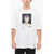 Neil Barrett Slim Fit Cyber Punk-Hybrid N.64 Crew-Neck T-Shirt White