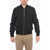 Givenchy Wool Bomber Jacket With Metal Patch Black