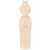 TWINSET TWINSET Perforated linen and cotton midi dress with rhinestones BEIGE