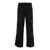 JACQUEMUS Black Cargo Trousers In Cotton Man Black