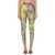 Versace Jeans Couture VERSACE JEANS COUTURE LEGGINGS WITH PRINT MULTICOLOUR