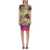Versace Jeans Couture VERSACE JEANS COUTURE DRESS WITH PRINT MULTICOLOUR