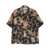 OUR LEGACY OUR LEGACY ELDER SHIRT SHORTSLEEVE CLOTHING BLACK FLORAL TAPESTRY PRINT