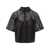 Michael Kors MICHAEL MICHAEL KORS Lace Crop Down Shirt BLACK