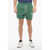 Ralph Lauren Athletic Division Jersey Shorts With Print Green