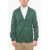 DOPPIAA Half-Lined Blazer With Patch Pocket Green