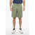 Ralph Lauren Cotton Chinos Shorts With Belt Loops Military Green