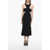 Alexander McQueen Knitted Dress With Cut Out Detail Black