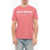 Ralph Lauren Polo Sport Crew Neck Cotton T-Shirt With Logo Pink