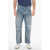 Ralph Lauren 5 Pocket Slim Fit Vintasge Wash Denims 20Cm Light Blue