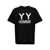 Y's by Yohji Yamamoto Logo print T-shirt Black